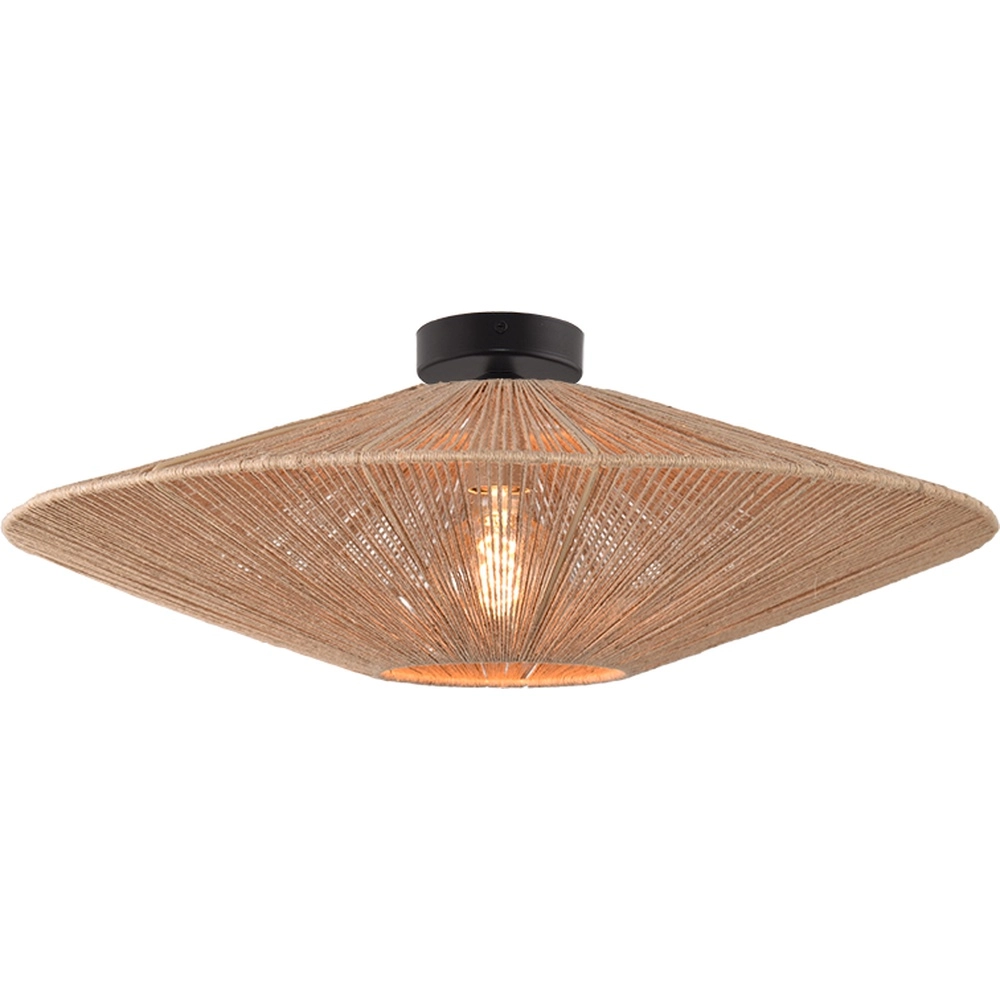 Japandi ceiling lamp Bicono Ø 65cm