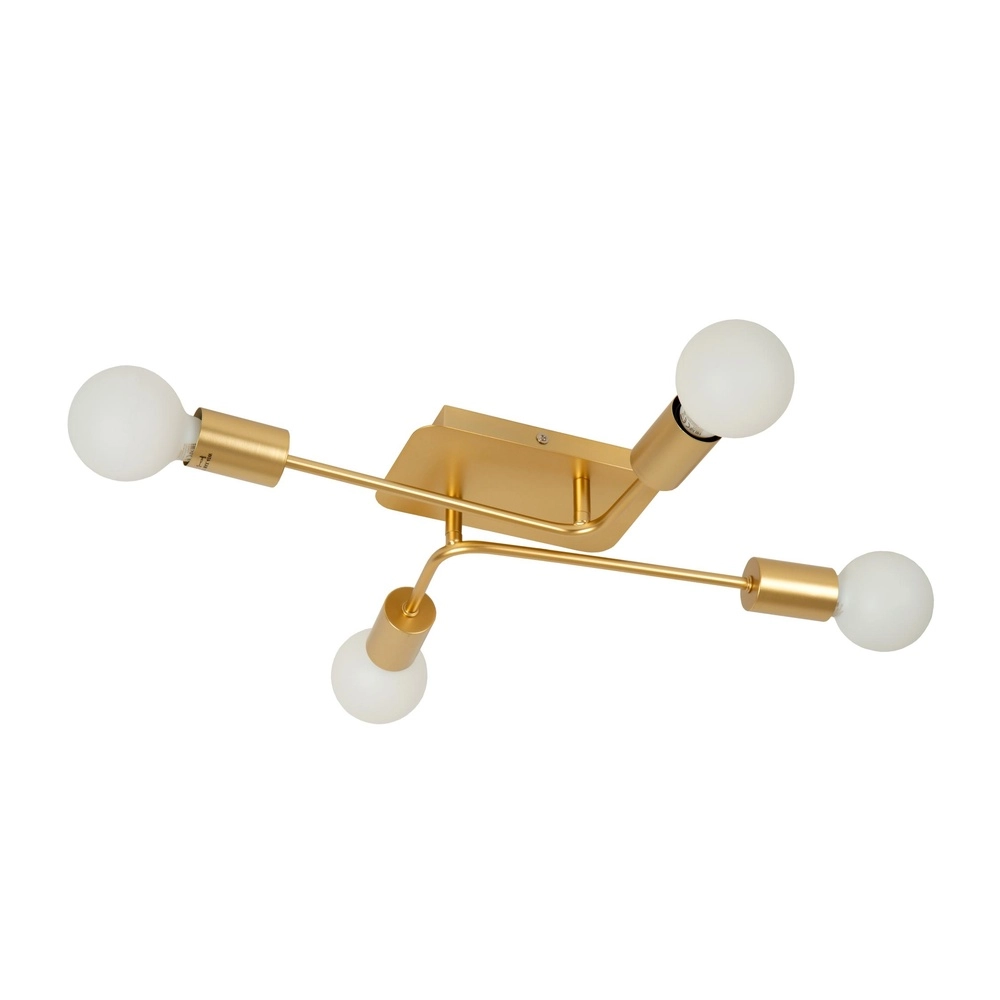 Ceiling lamp Lester 4-light gold