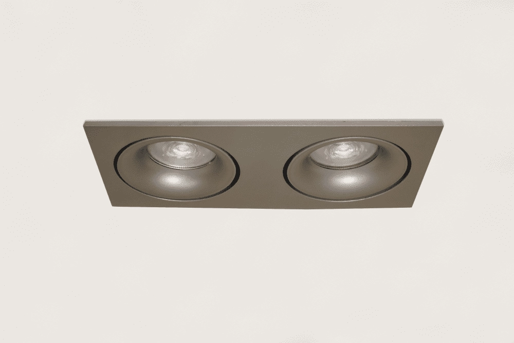 Double recessed spot Alice