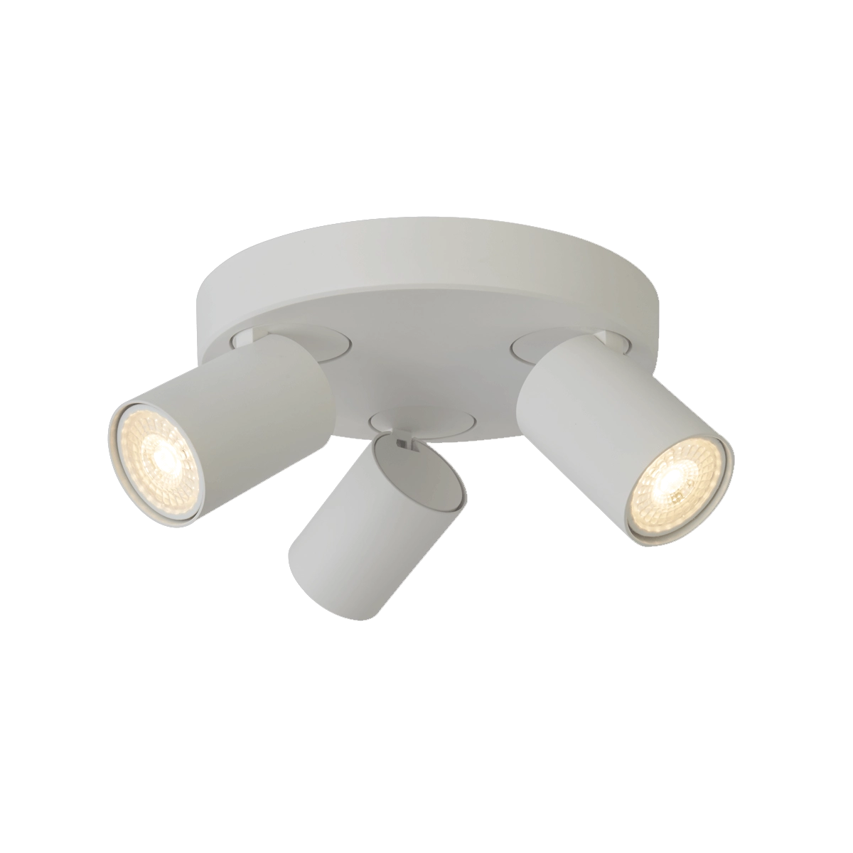 Ceiling lamp Moon 3 Round white
