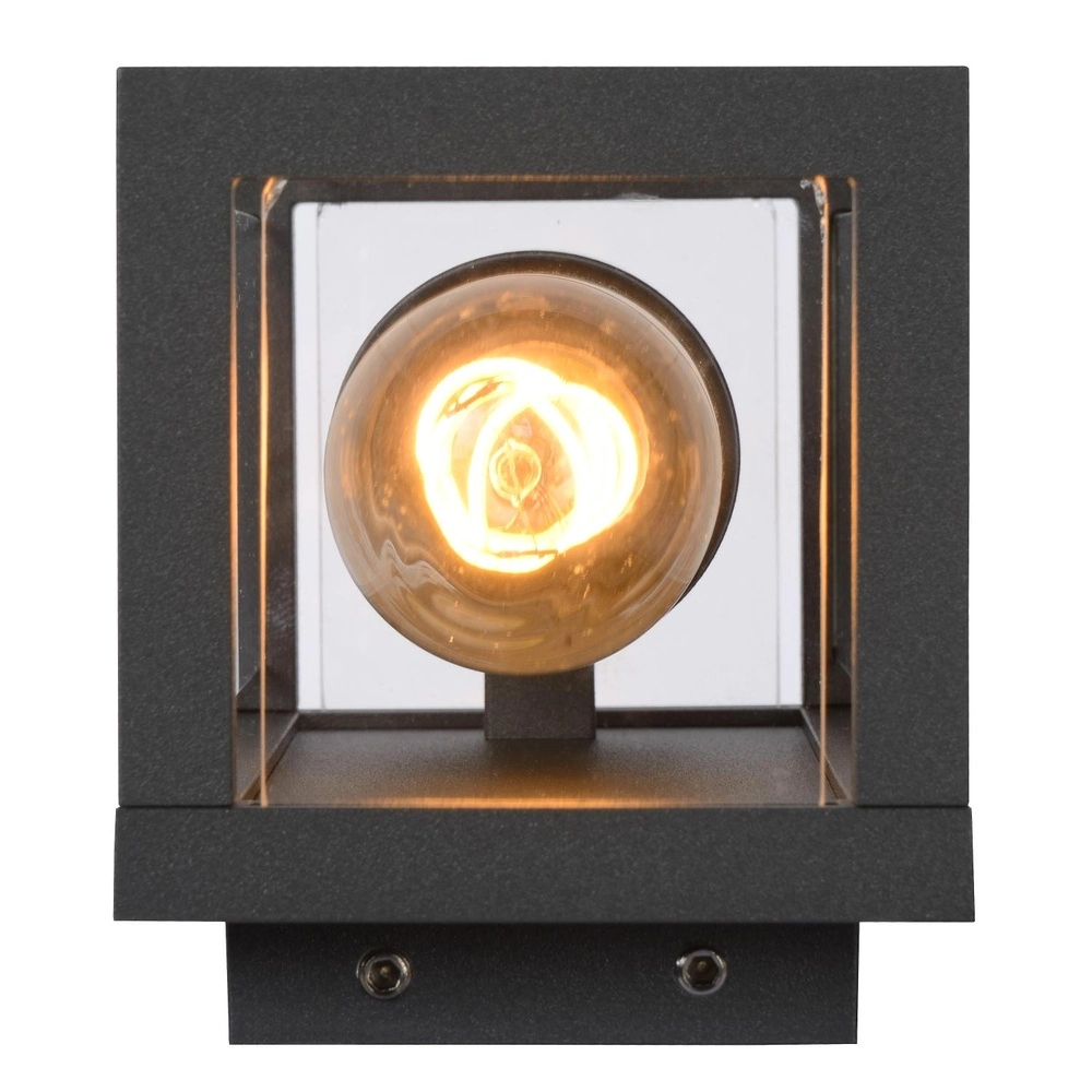 Sleek wall lamp Claire anthracite Lucide 5411212271549