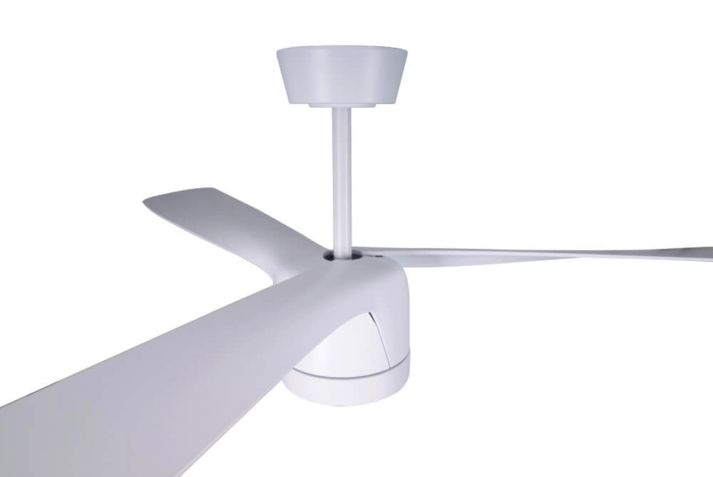 White ceiling fan with lamp Peregrine Ø 142cm Beacon 9333509165309