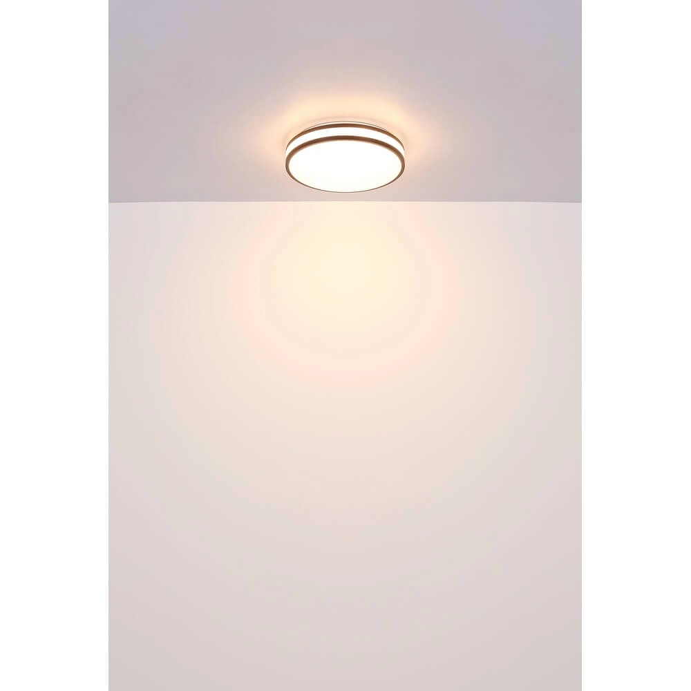 Ceiling light Betha brown Ø 34cm Globo 9007371453825