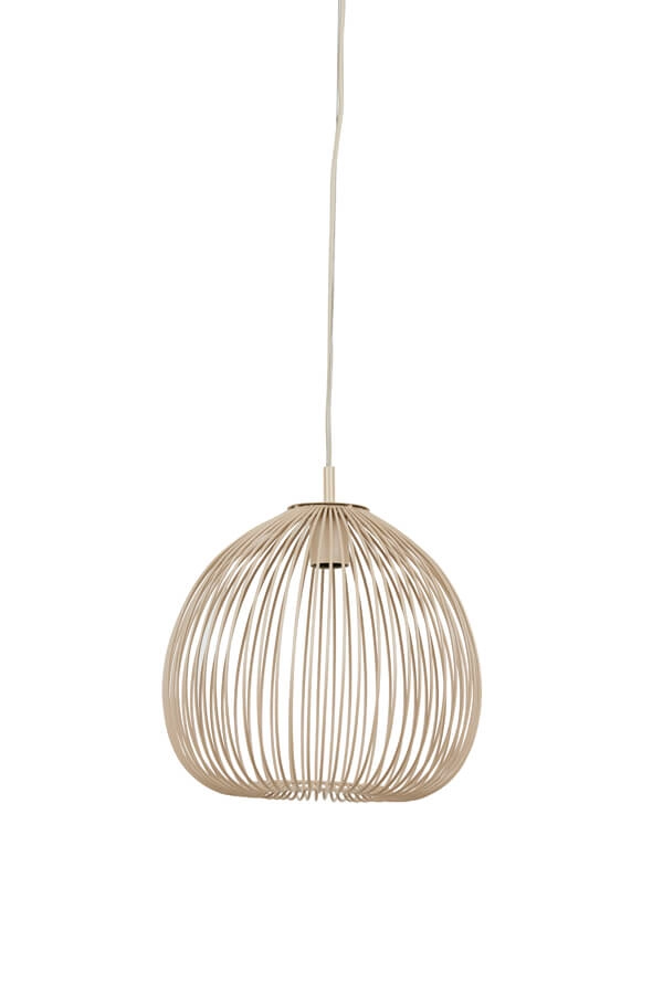 Cream pendant lamp Rilana Ø 34cm Light & Living 8717807649760