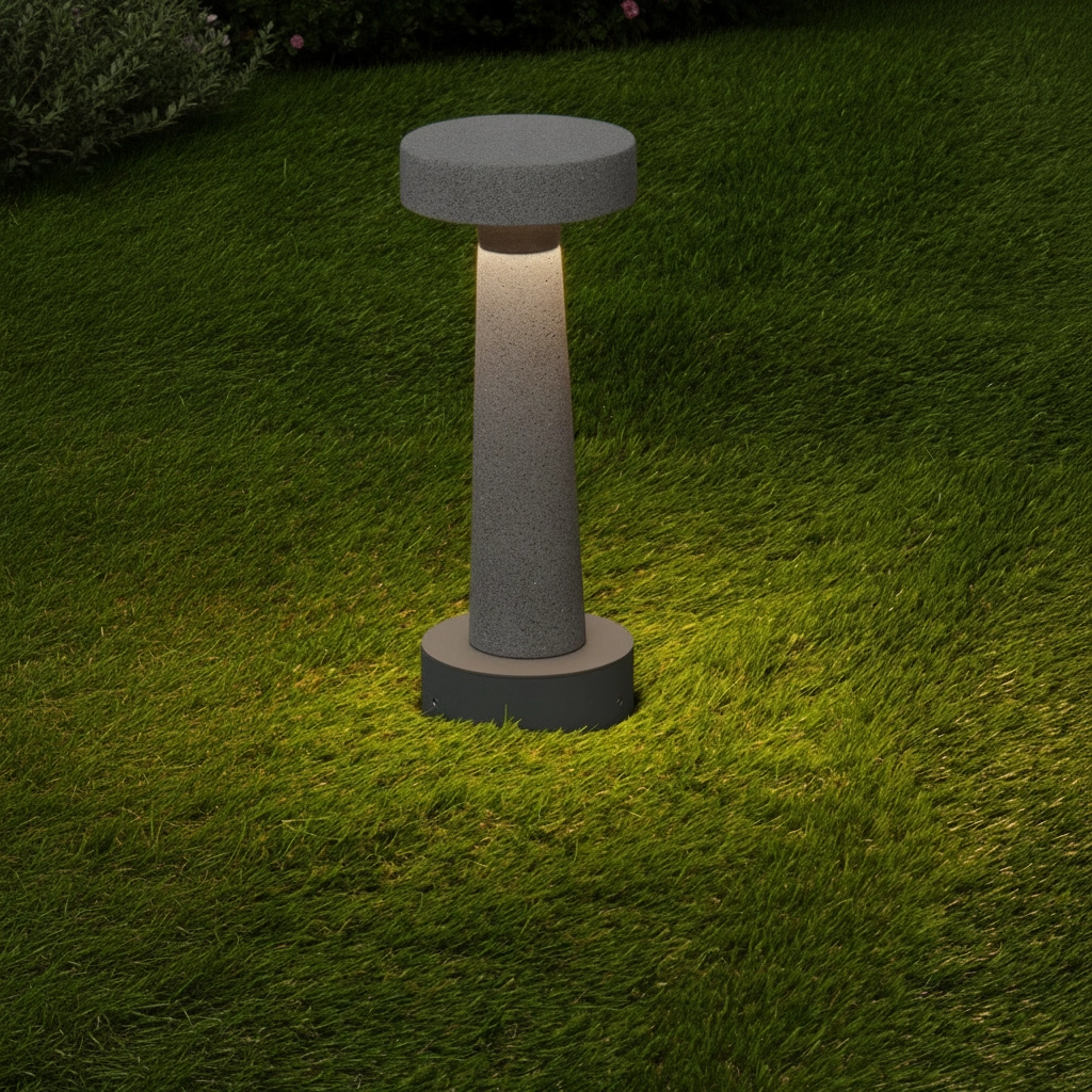 Garden lamp Cram concrete grey 30cm