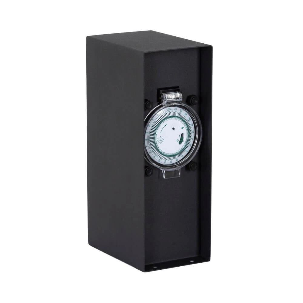Socket pole Contact 2x socket - timer KS Verlichting 8714732773706