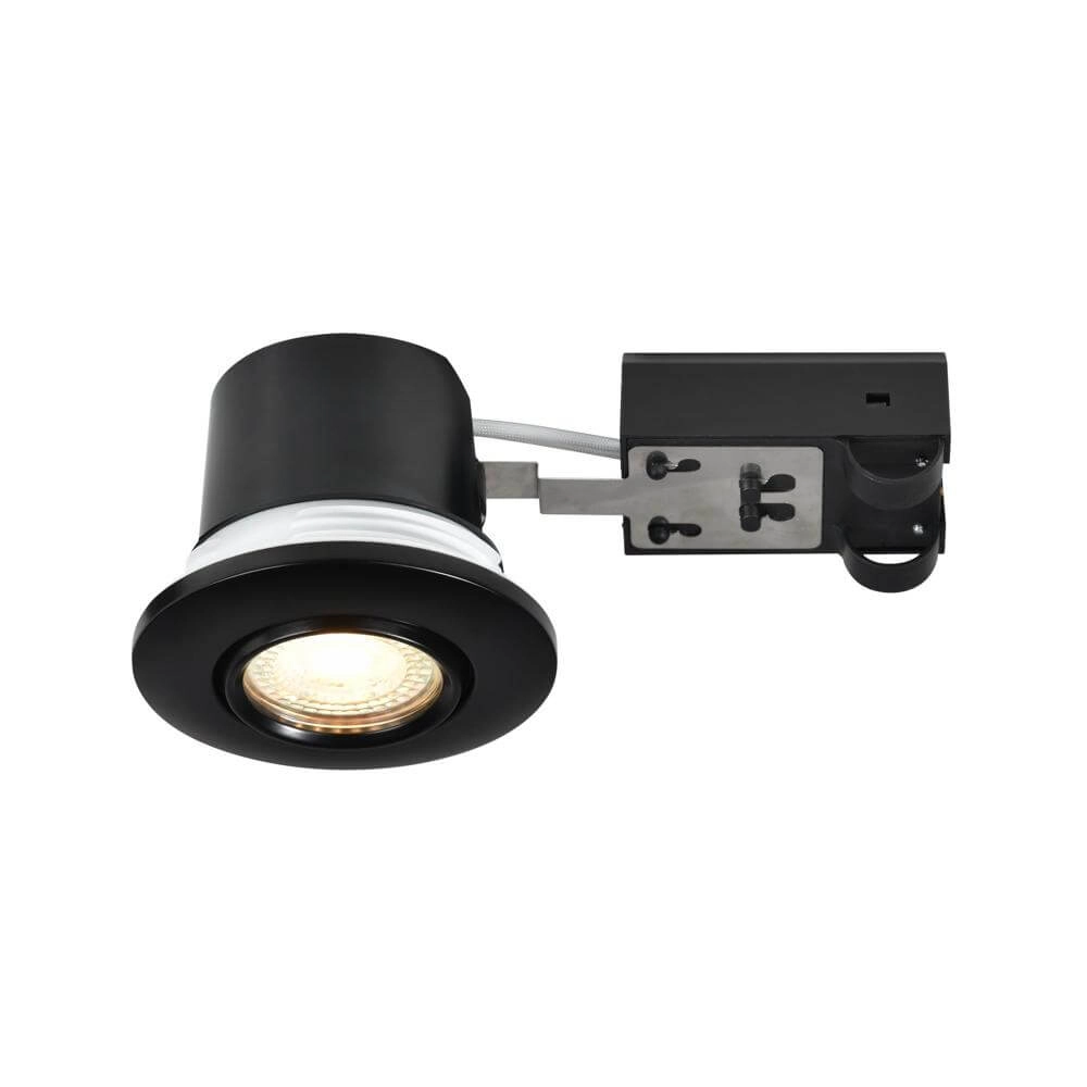 Recessed spotlight Umberto black Nordlux 5704924012518