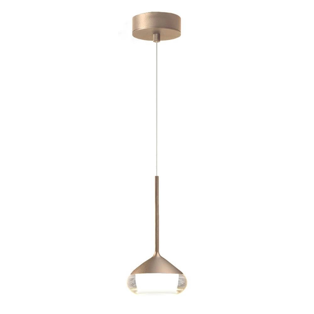 Design pendant lamp Phoenix champagne Ø 11,6cm