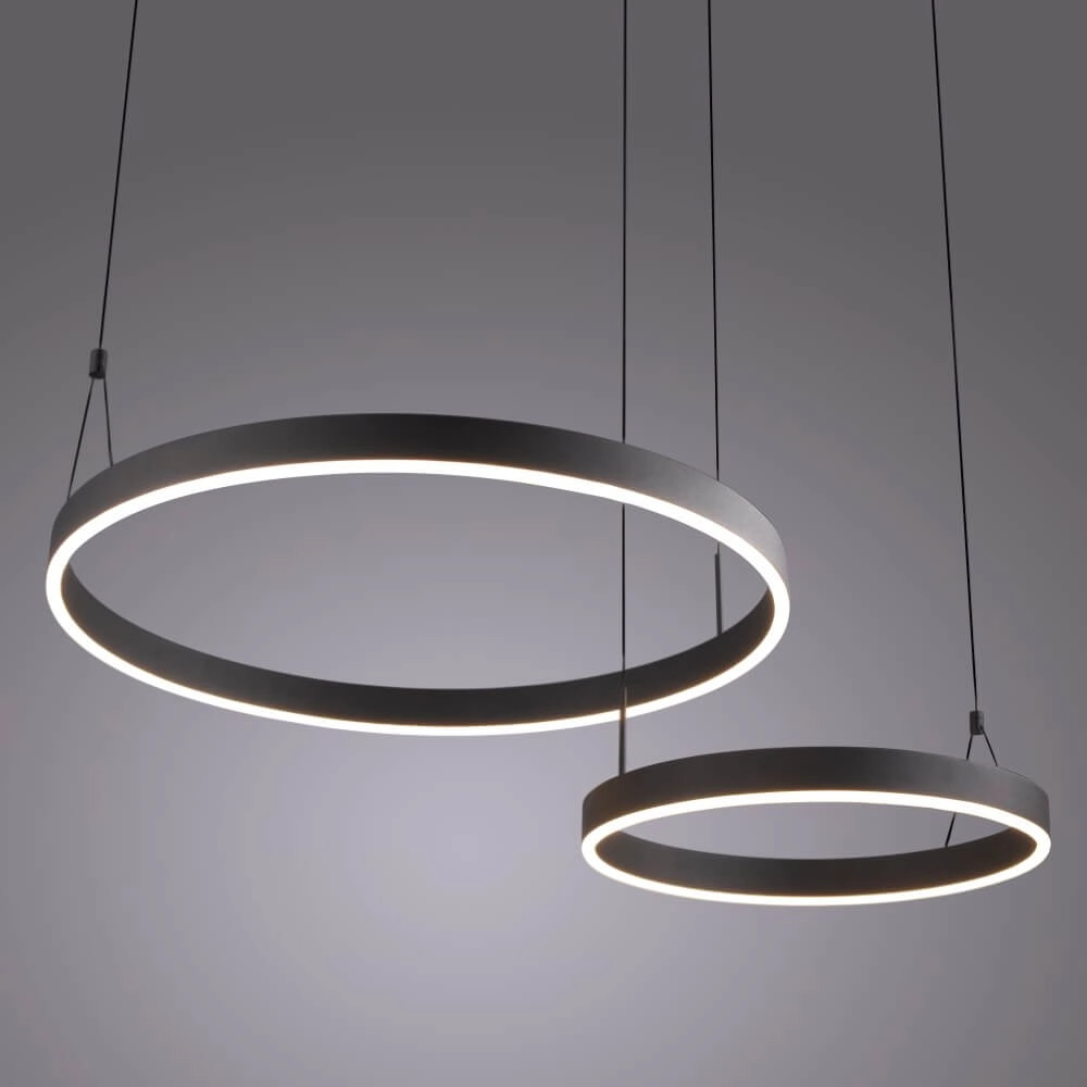Design pendant lamp Esko black Paul Neuhaus 4012248384565