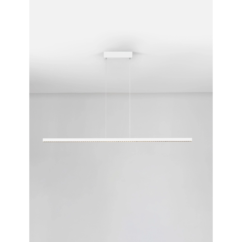 Straight pendant lamp Deos white Lyora 5212017463753