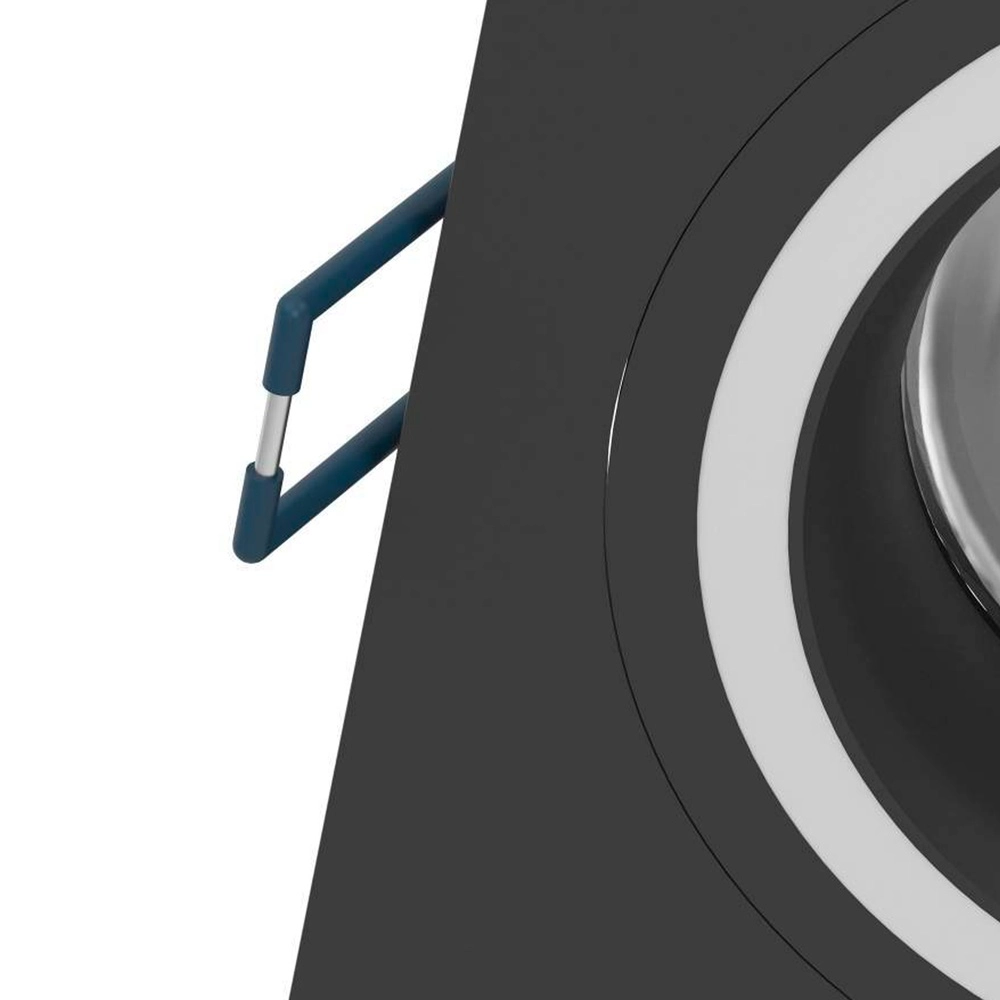 Zigbee recessed spot Carosso-Z black - square Eglo 9008606259793