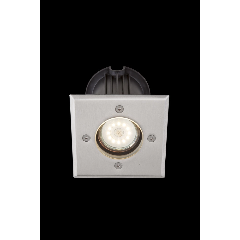 Ground spot Style II square stainless steel Globo 9007371327546