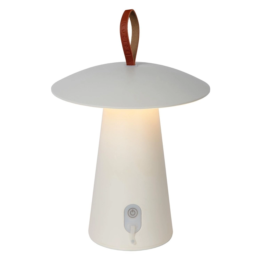 White table lamp La Donna Rechargeable Lucide 5411212271778