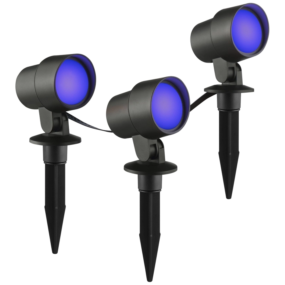 Smart spike light set Kamara RGB - 3 pieces - 3 meter cord and plug