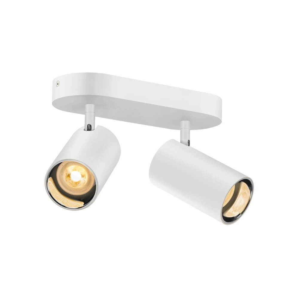 2-light surface-mounted spotlight Asto Tube white - 2x GU10 SLV 4024163266147