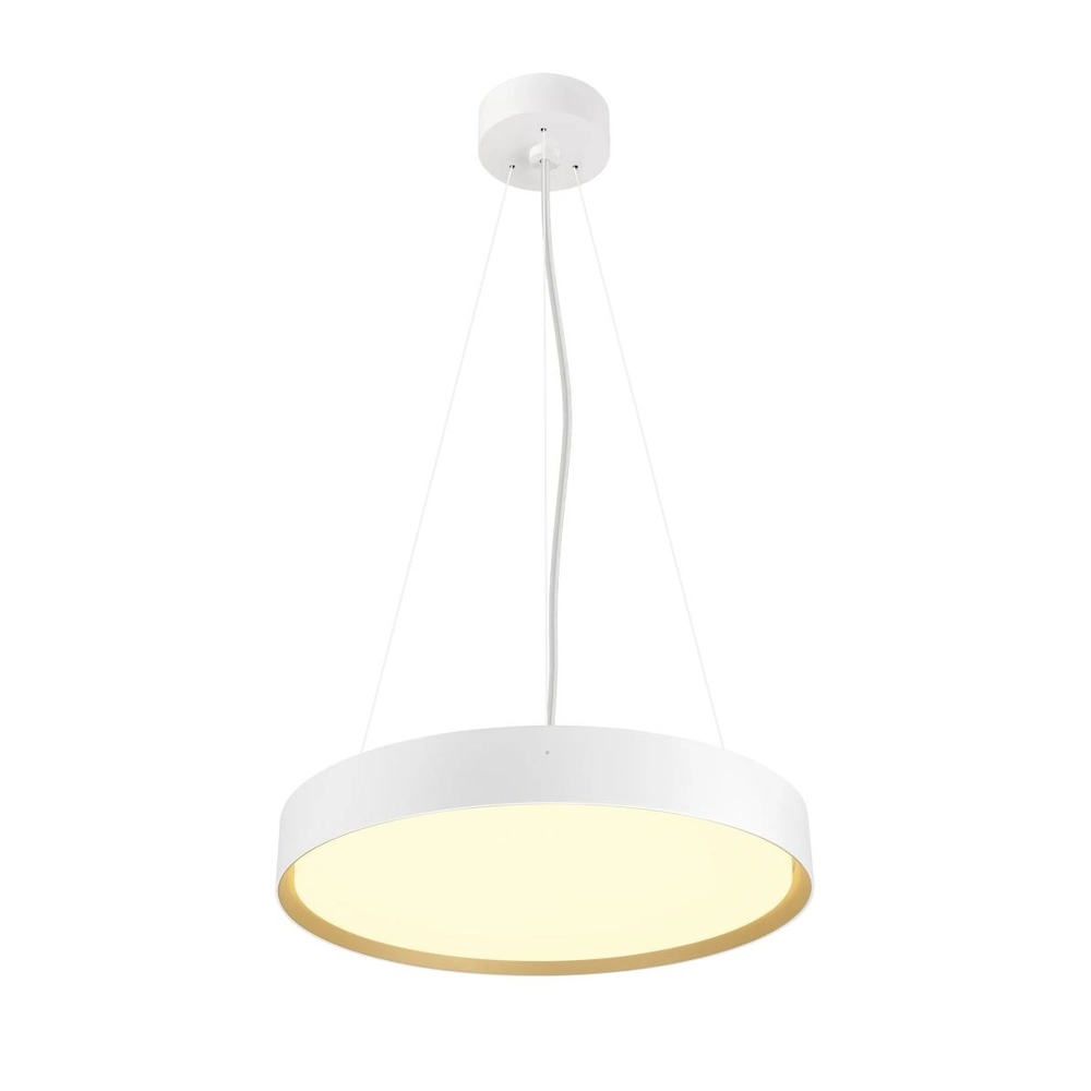 Ceiling lamp Decona Ø 42cm white with gold - 3000K/4000K SLV 4024163302937