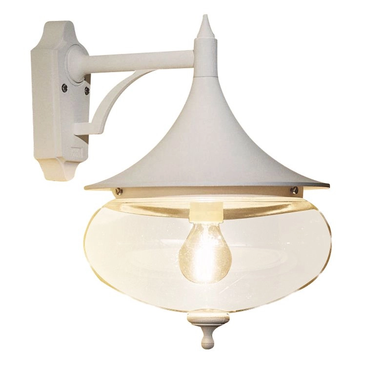 Wall lamp Libra classic 40cm matt white