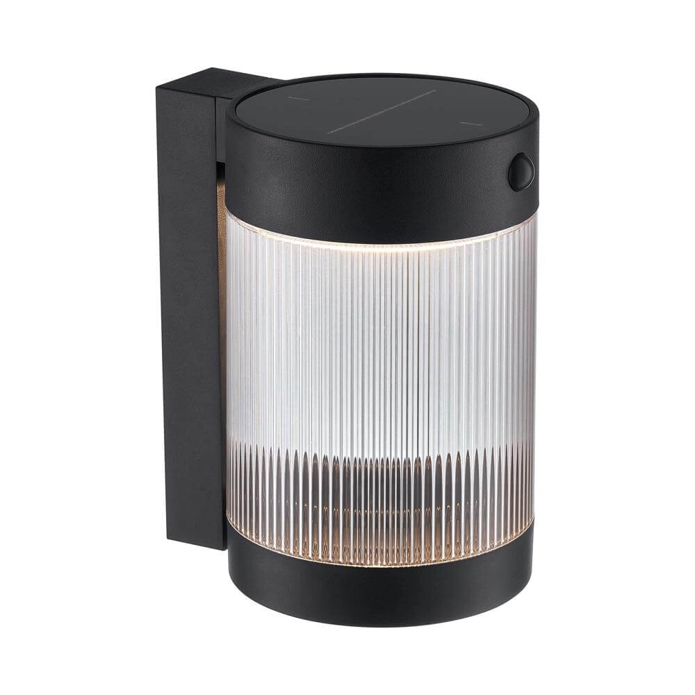 Wall lamp Coupar Black Solar Nordlux 5704924023439