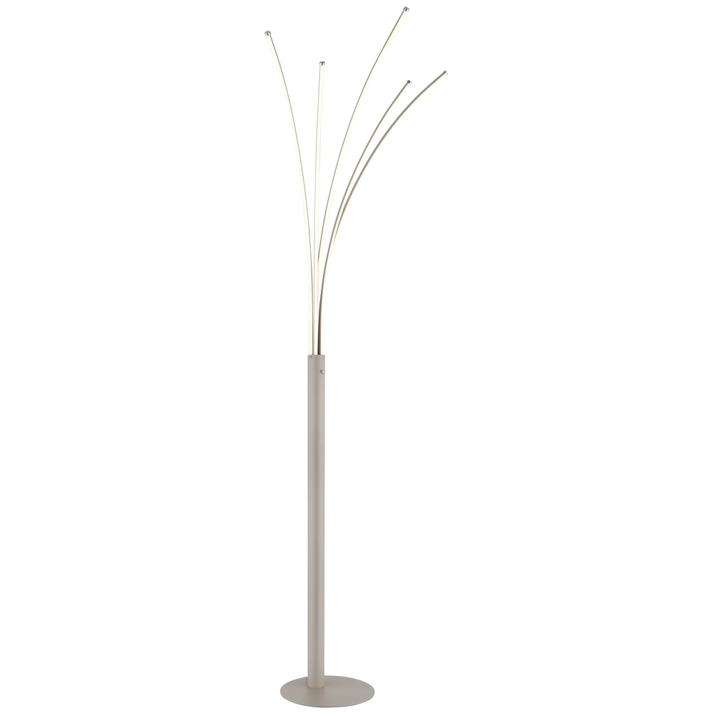 Design floor lamp Bizzy sand brown
