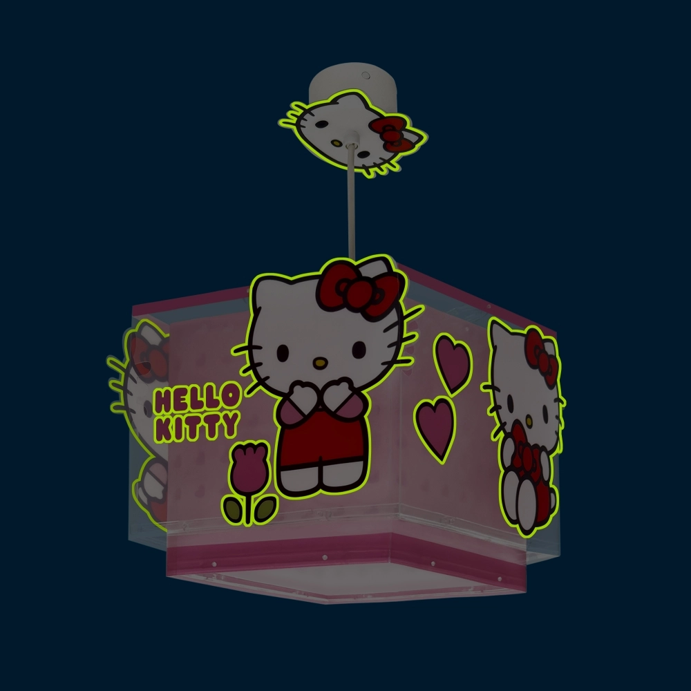 Pendant lamp Hello Kitty pink Dalber 8420406732626