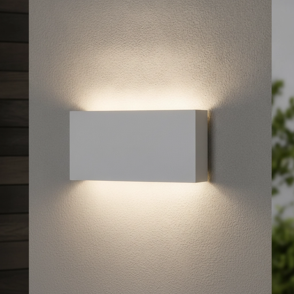 Wall lamp Mile Thin design white