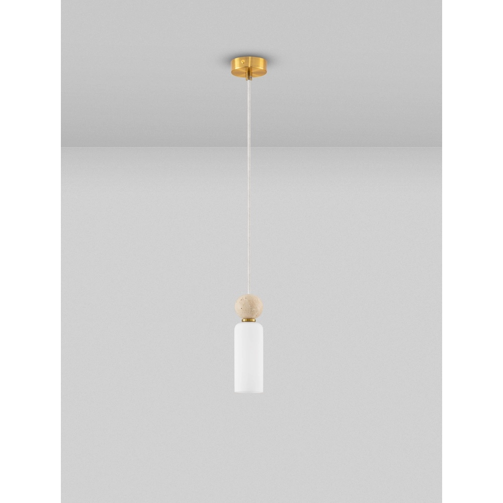 Pendant lamp Filomena 1-light gold Lyora 5212017483485