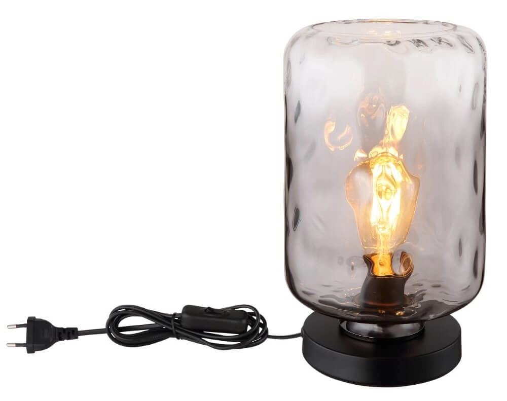Design table lamp Darina smoke glass Globo 9007371449521