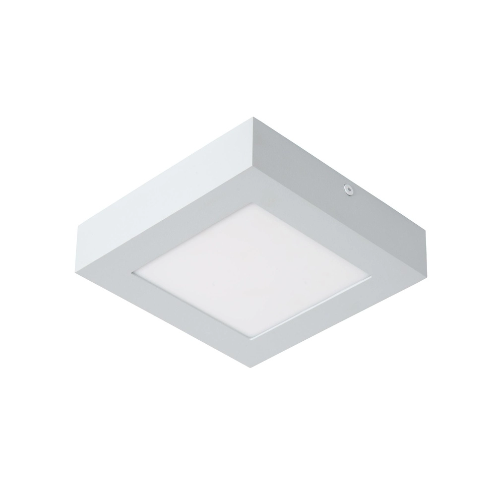 Ceiling light Brice-Led 16.8cm square IP44 white
