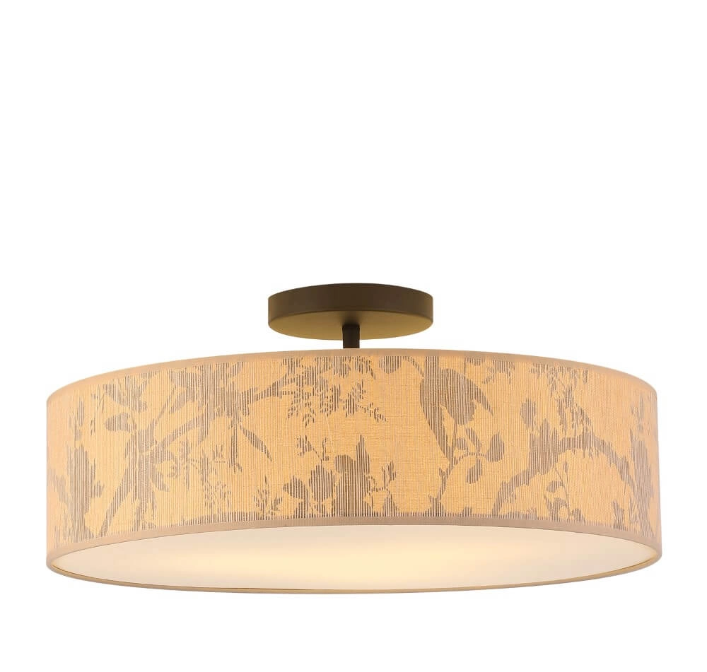 Country ceiling lamp Isla Ø 55cm