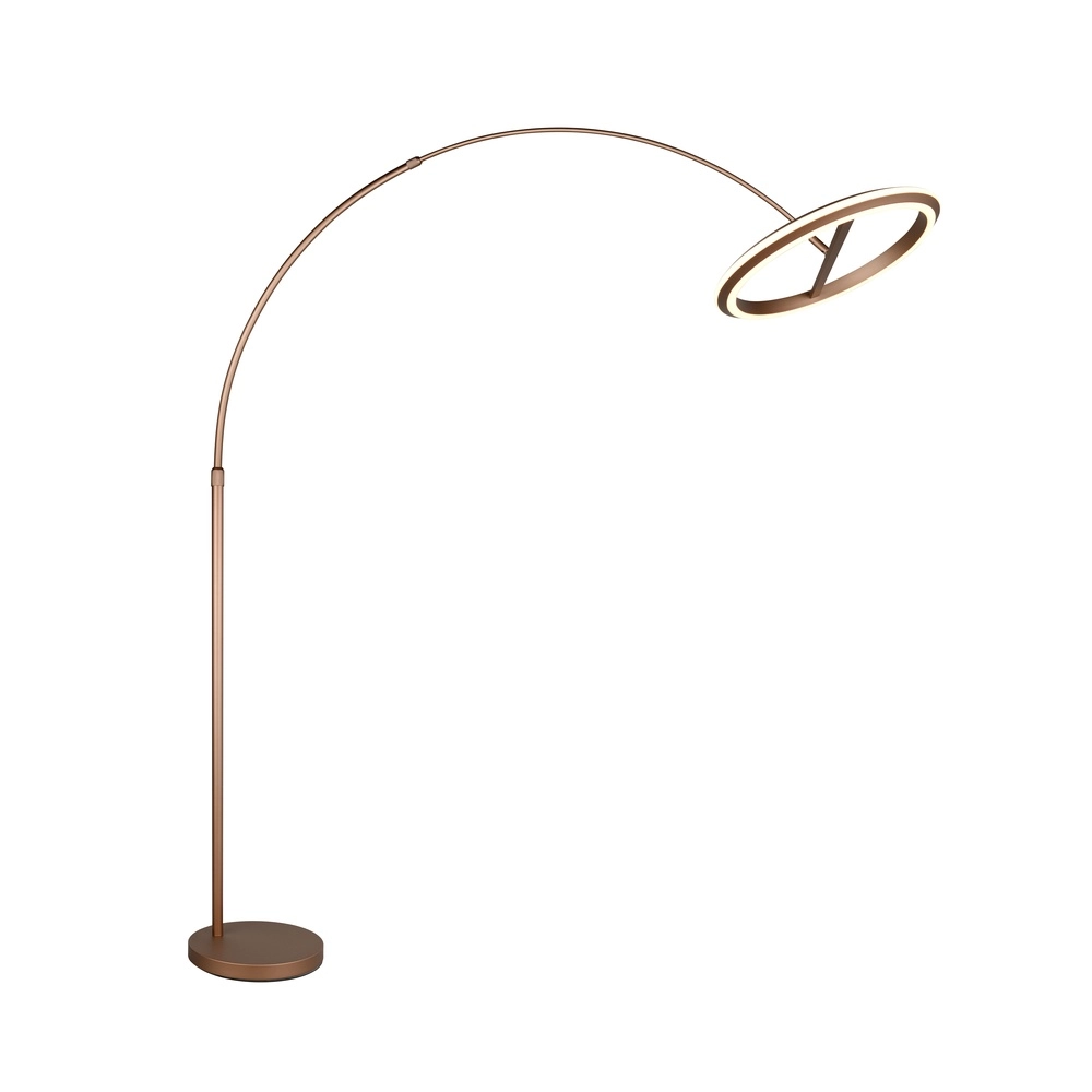 Floor lamp Amador mocha brown Trio 4017807688177