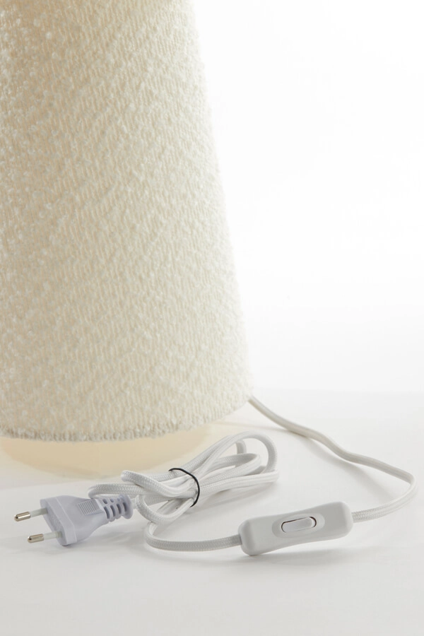 Teddy table lamp Micky light cream Ø 20cm Light & Living 8717807712525