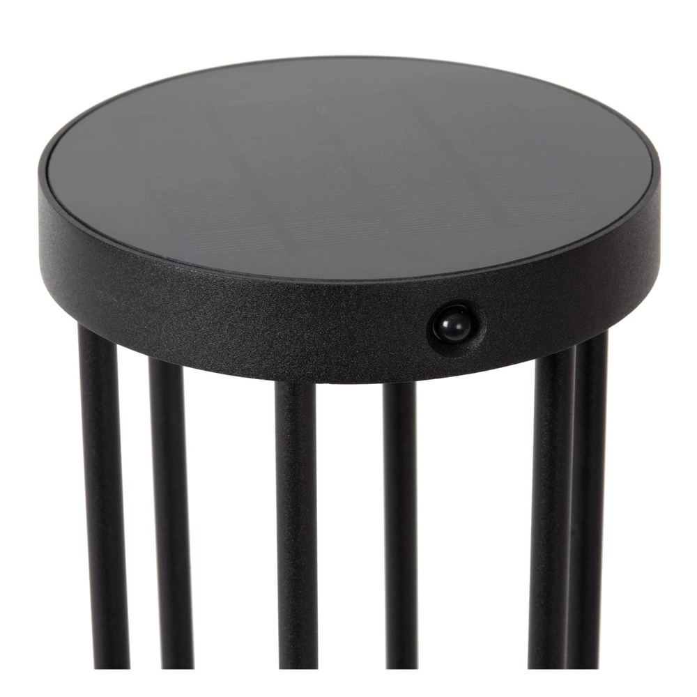 Solar pedestal lamp Jackson 50cm black Lucide 5411212152077