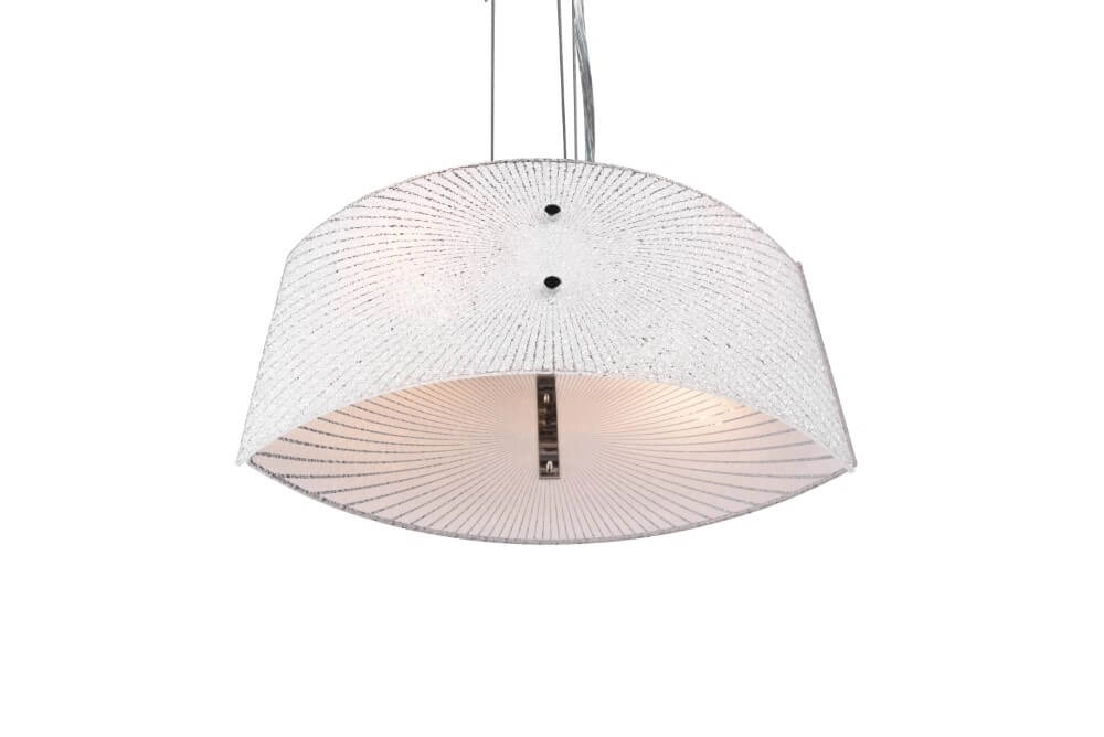 Glass pendant lamp Elisa Trio 4017807522006