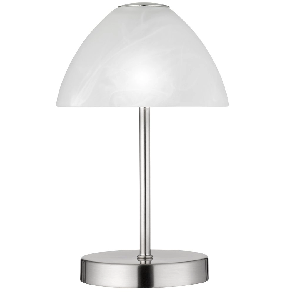 LED table lamp Queen 24cm metallic gray