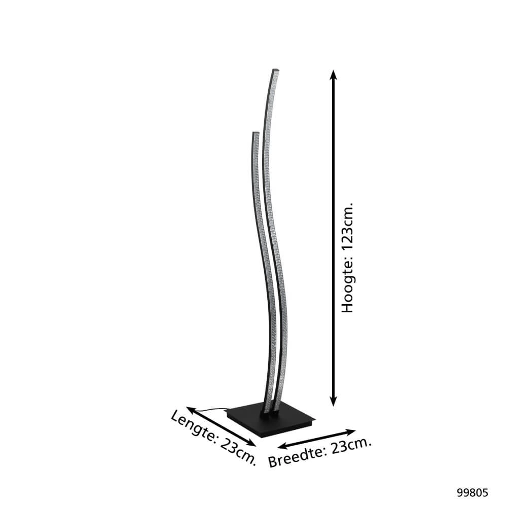 Design LED floor lamp Lejias Eglo 9002759998059