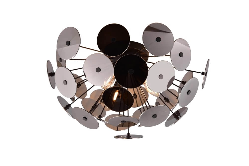 Designer ceiling lamp Discalgo Ø 54cm Trio 4017807573671