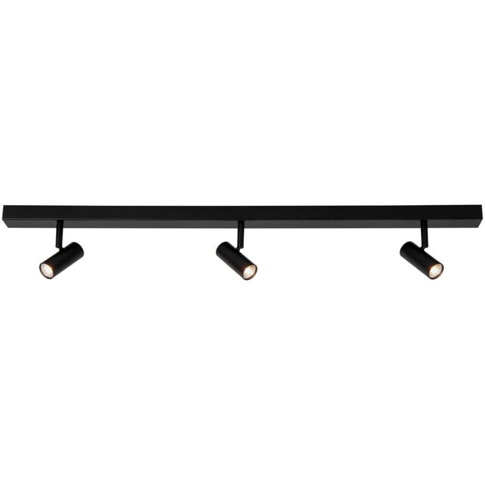 Black ceiling lamp Omari 3-light