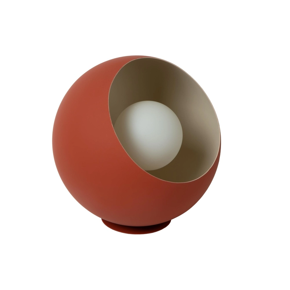 Table lamp Doredos Ø 20cm terracotta