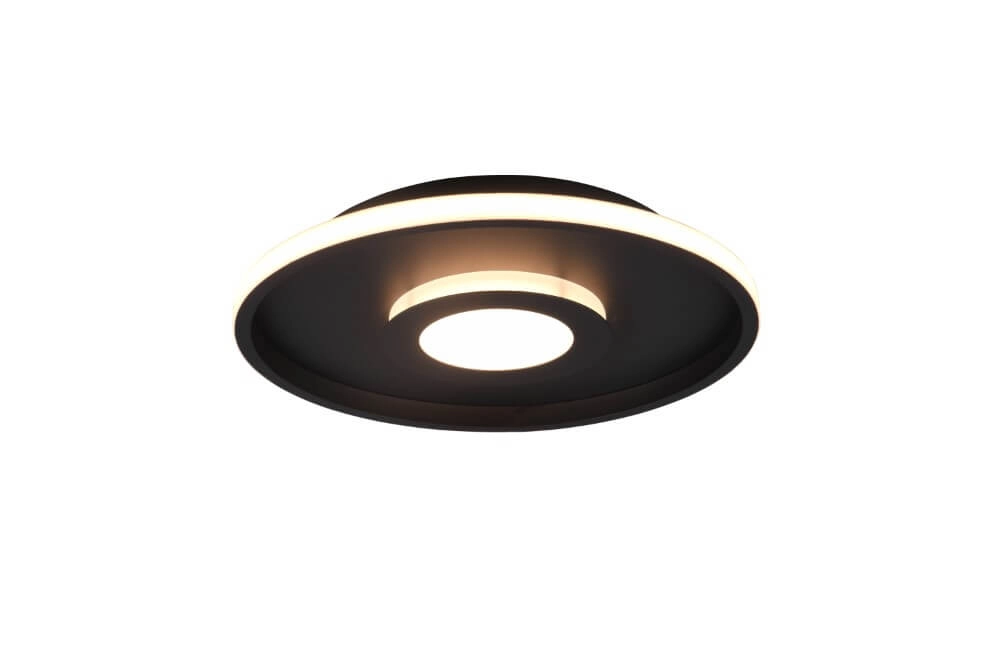 Ceiling lamp Ascari 40cm black Trio 4017807508536
