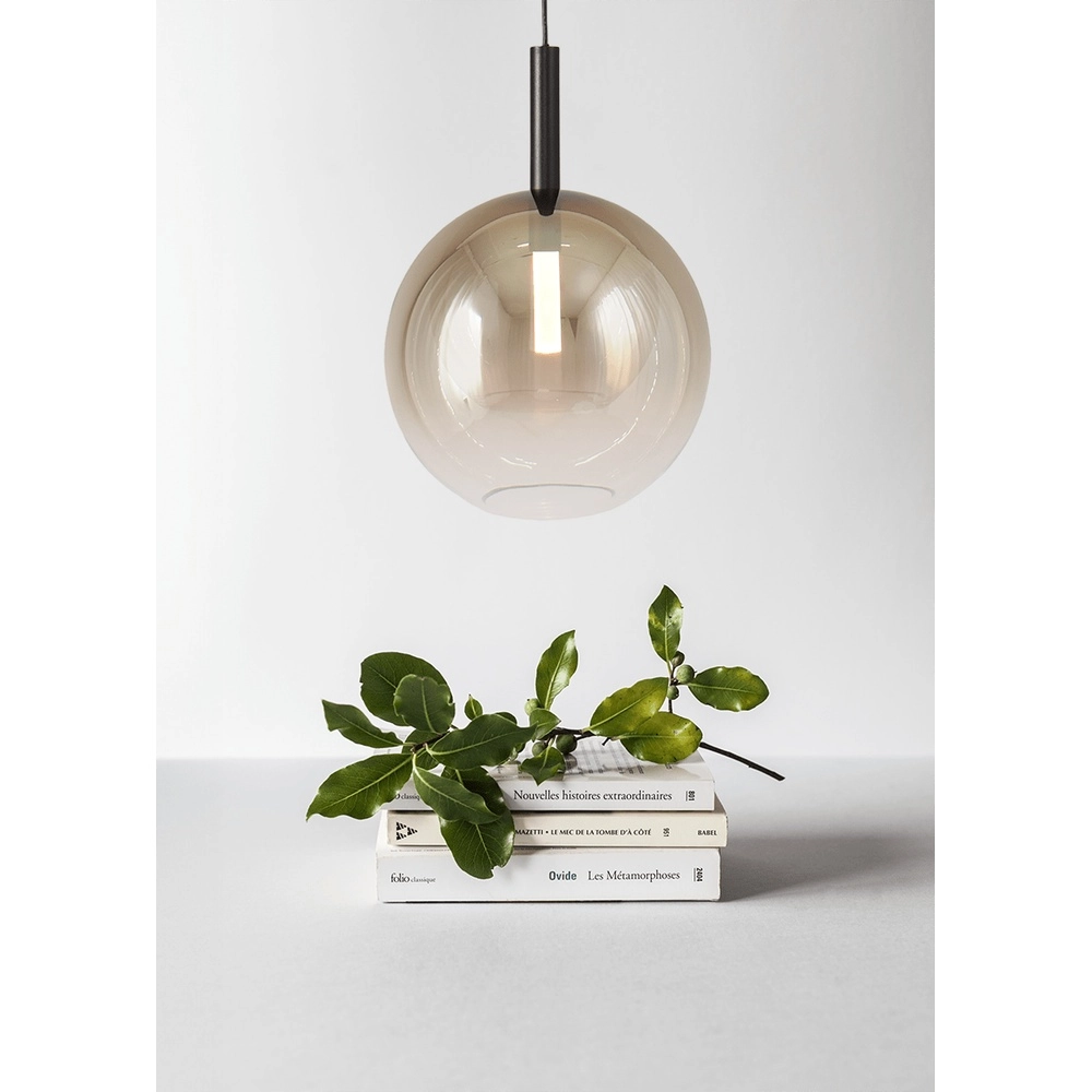 Pendant lamp Ø 24cm Lido Ball with gold-fading glass Masterlight 8718121324746