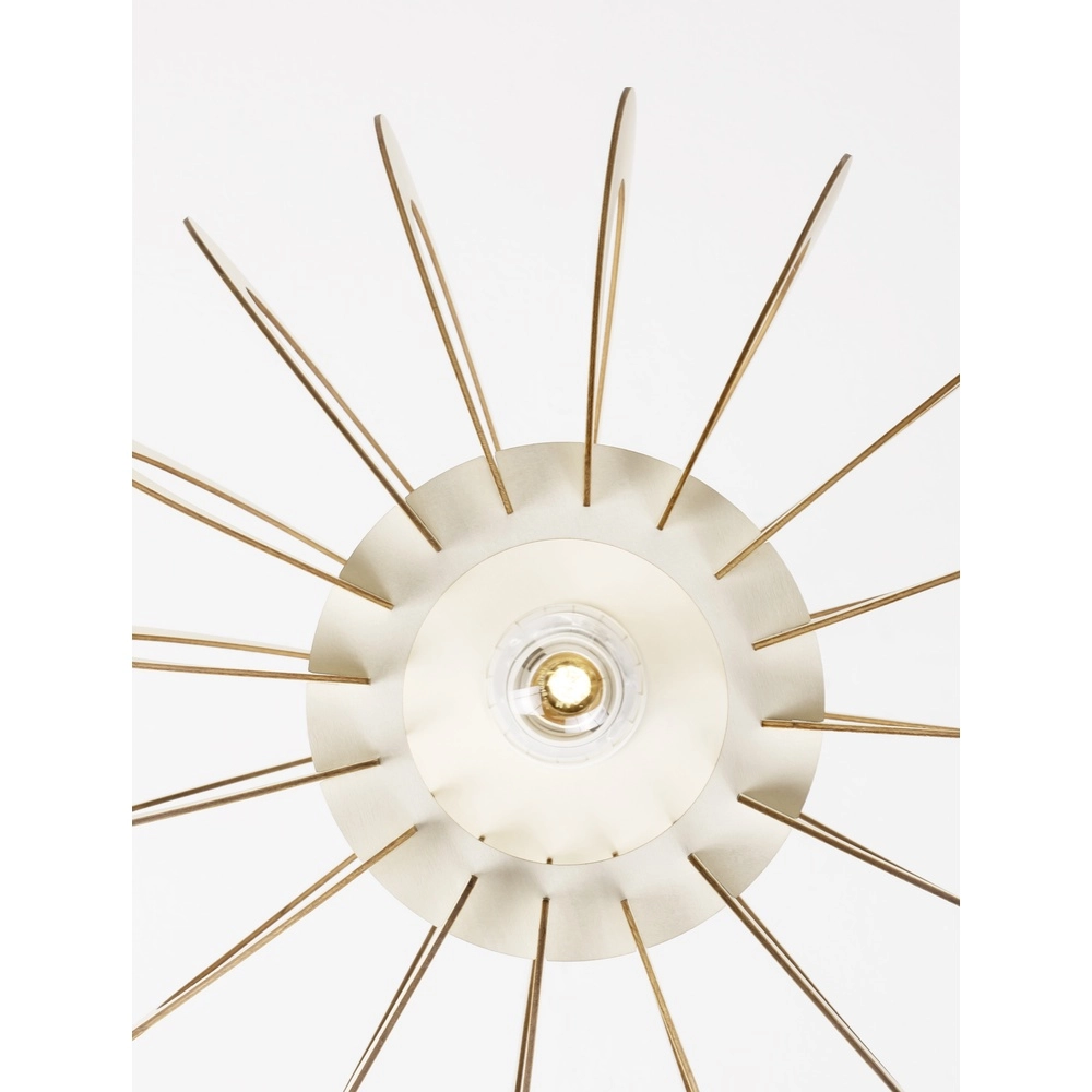 Wooden pendant lamp Ottoline light Ø 40cm Lyora 5212017436191