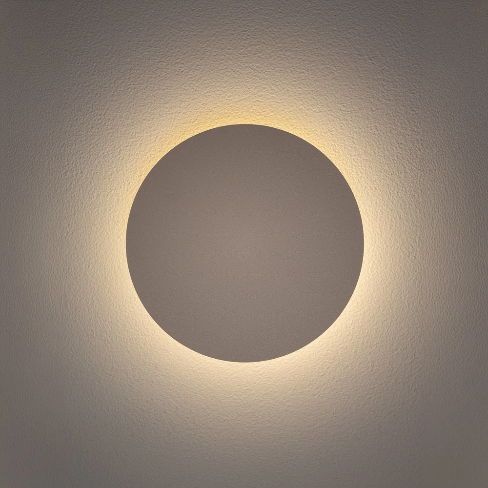 Design wall lamp Ring sand brown Ø 15cm Lyora 5903139126564