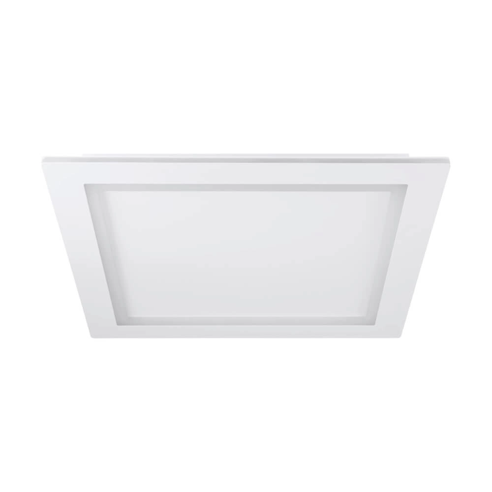 Square ceiling lamp Padrogiano-Z white