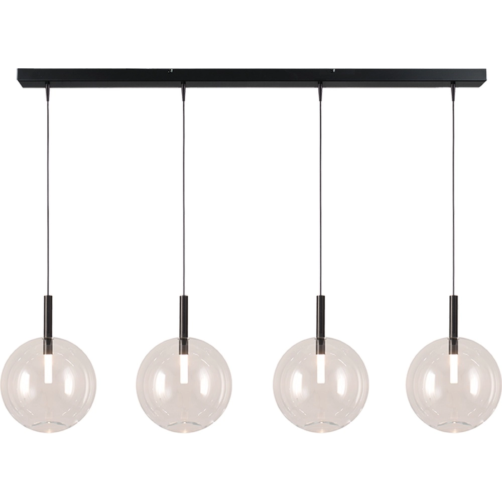 4L pendant lamp Ø 24cm Lido Ball with clear glass