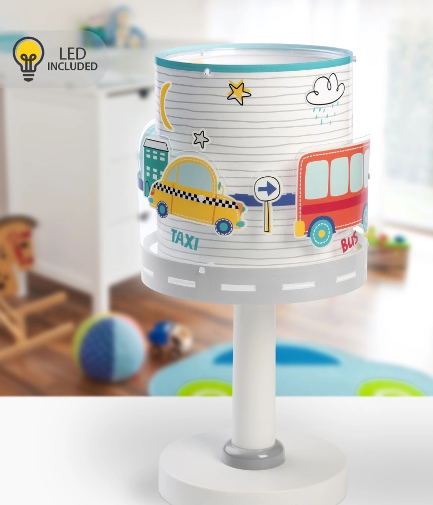 Table lamp Baby Travel Grey glow in the dark Dalber 8420406002330