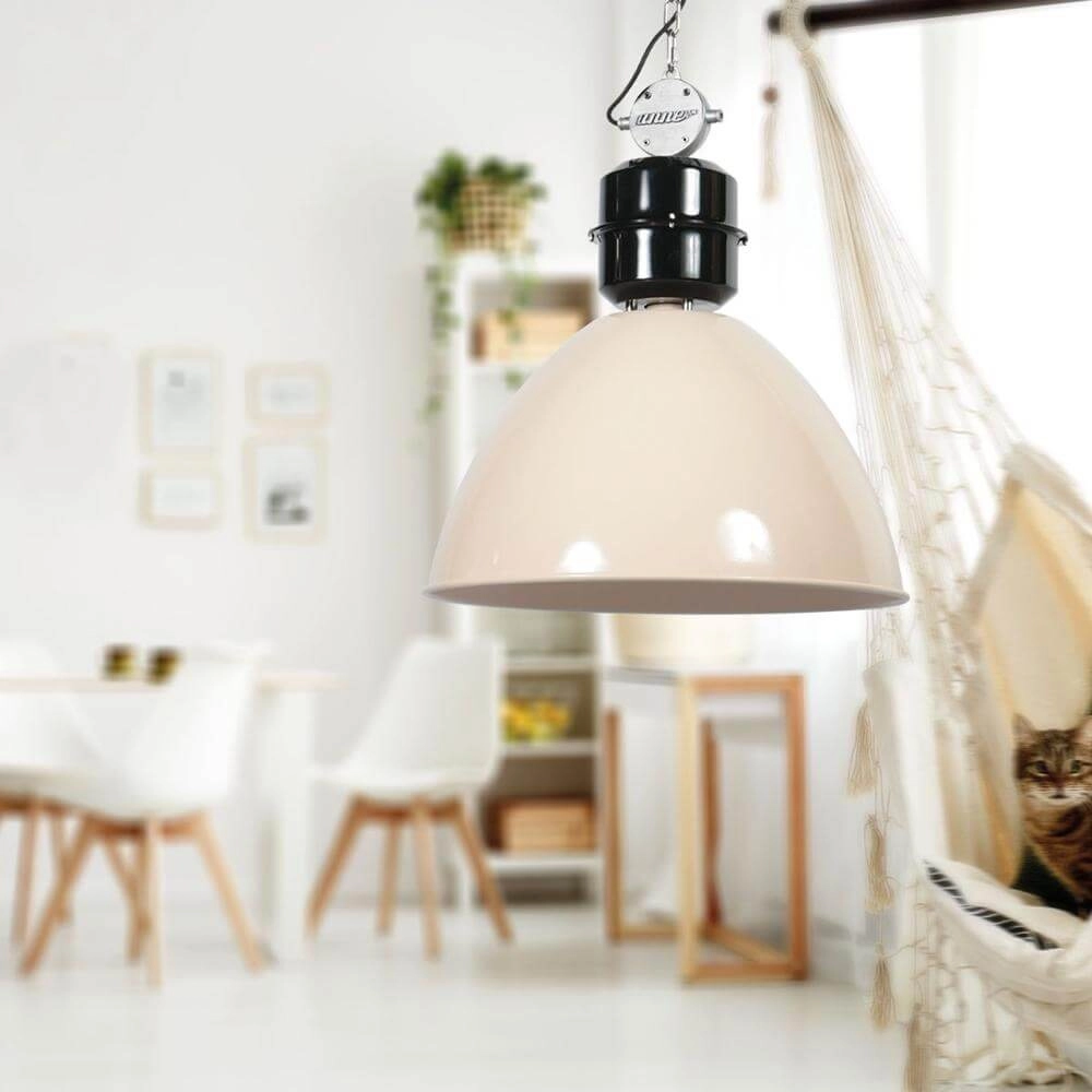 Pendant lamp Clearvoyant cream Ø 50cm Steinhauer 8712746178722