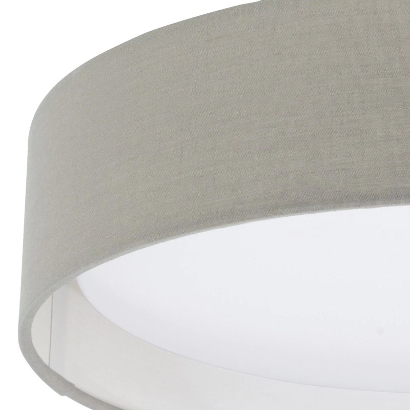 LED flush ceiling light Pasteri 32cm taupe Eglo 9002759315894