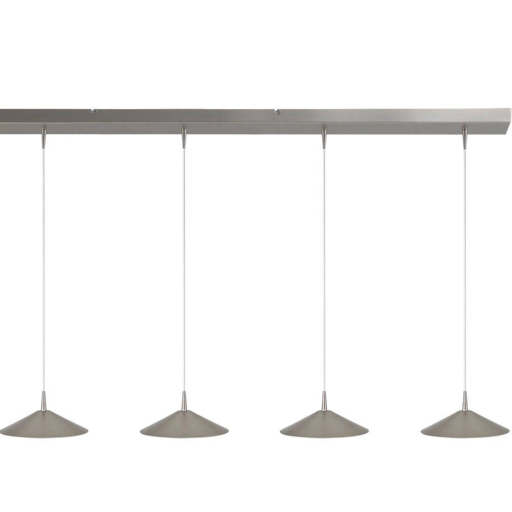 5-light pendant lamp Ceppo nickel Ø 22cm Masterlight 8718121358574