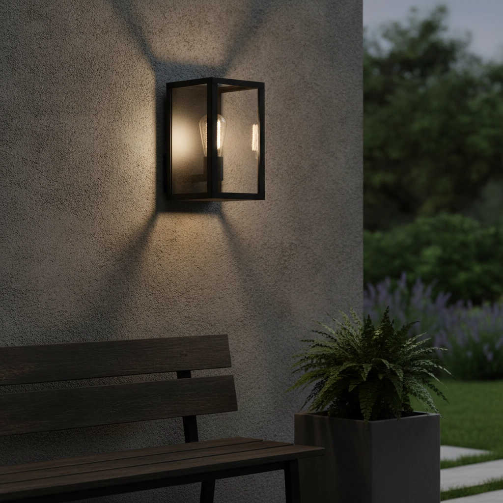 Wall lamp Zest black