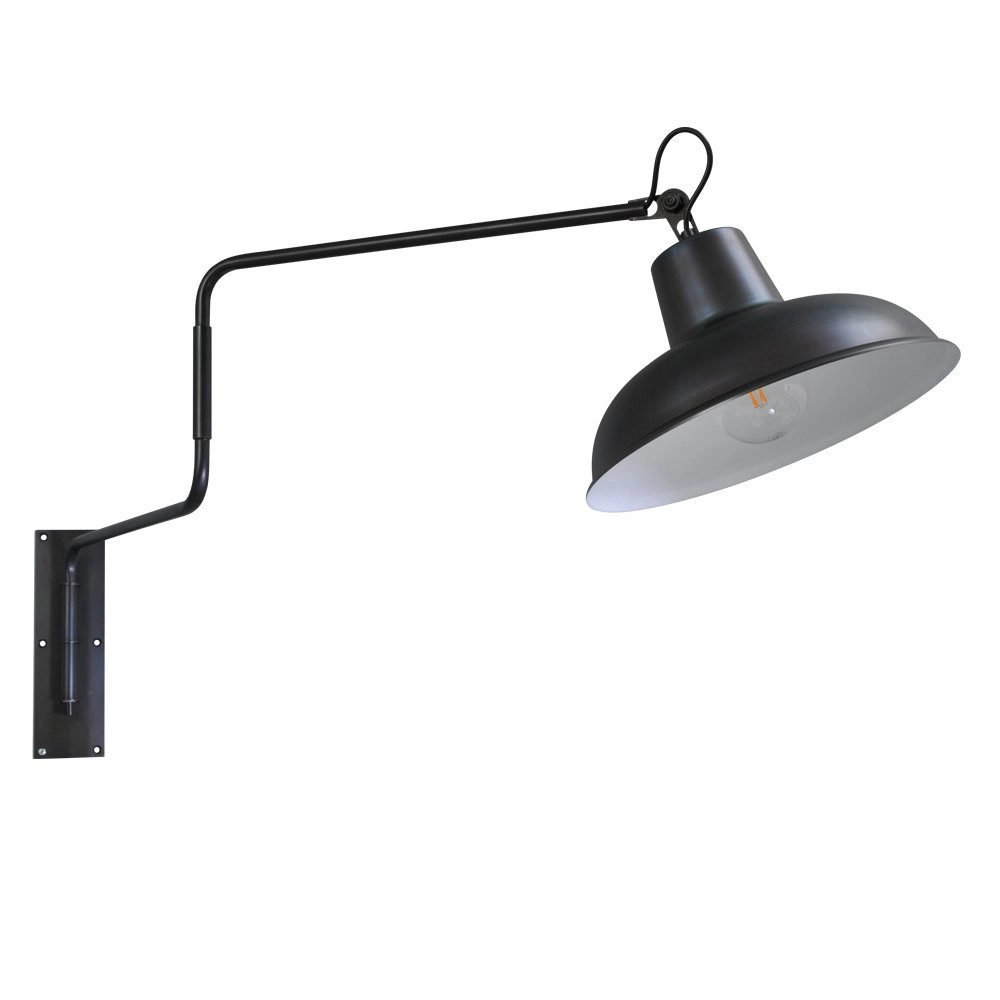 Wall reading light Industria Gunmetal Masterlight 8718121235752